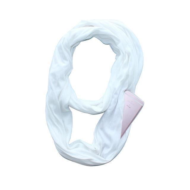 Multi-Way Infinity Skjerf med Lomme | Luvikno