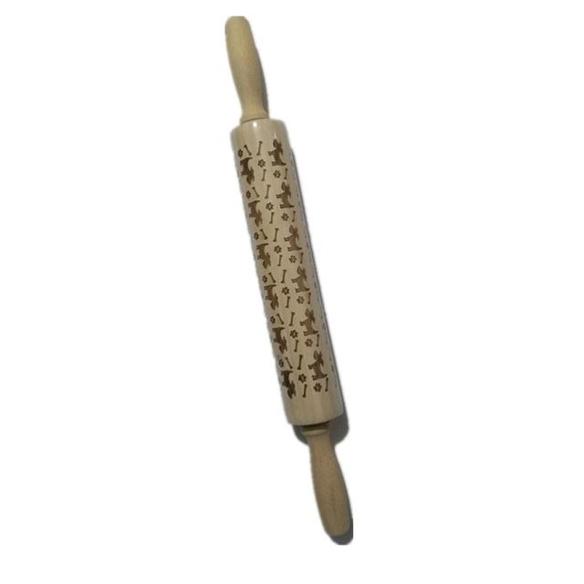 Embossed Holiday Rolling Pins | Luvikno