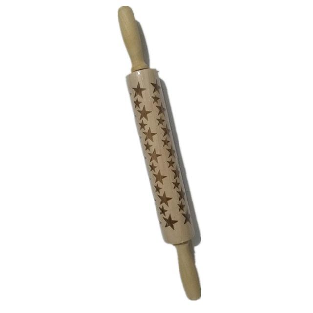 Embossed Holiday Rolling Pins | Luvikno