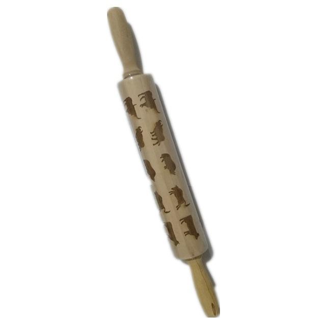 Embossed Holiday Rolling Pins | Luvikno