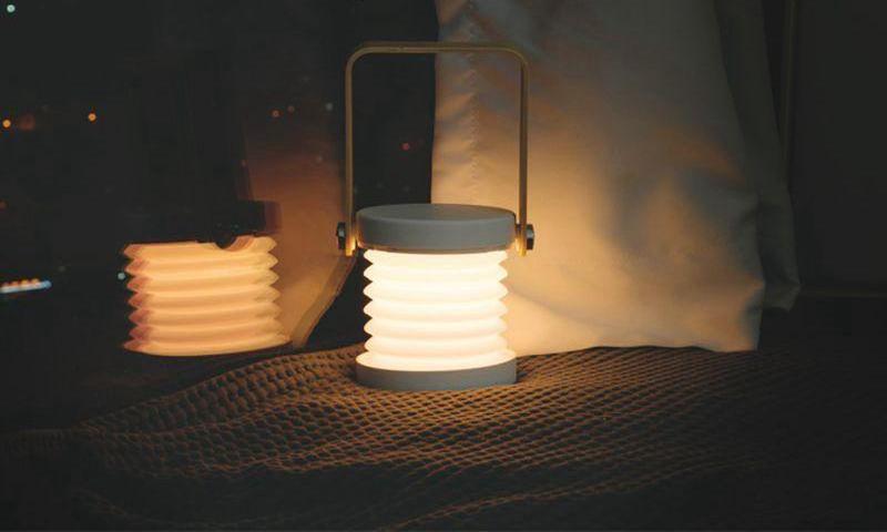 CompactGlow Lantern – Bærbar og Sammenleggbar Lysbolle