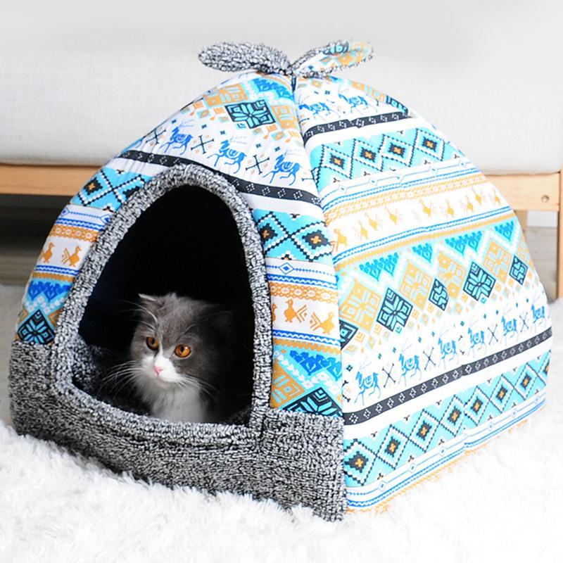 Max - Myk Fleece Kjæledyr Igloo Seng | Luvikno