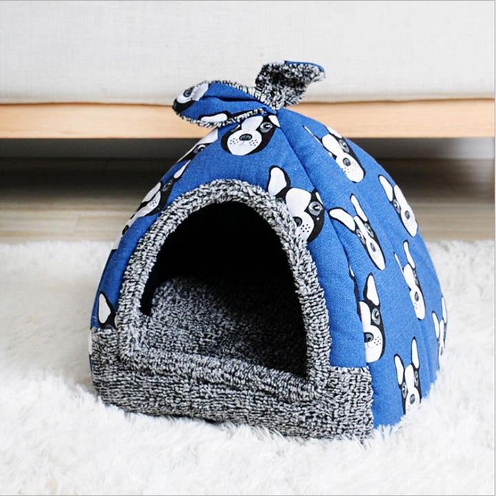 Max - Myk Fleece Kjæledyr Igloo Seng | Luvikno