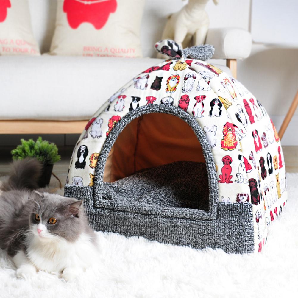 Max - Myk Fleece Kjæledyr Igloo Seng | Luvikno