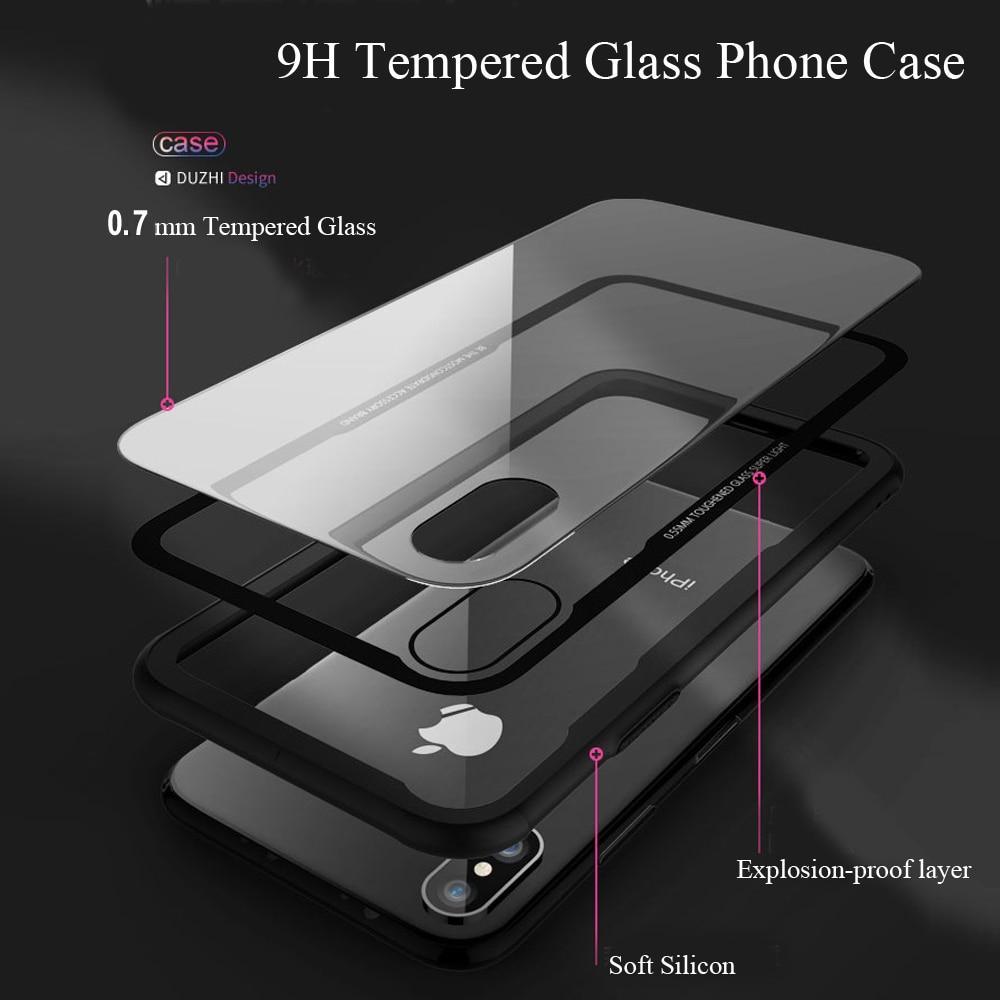 Herdet Glass iPhone Etui | Luvikno