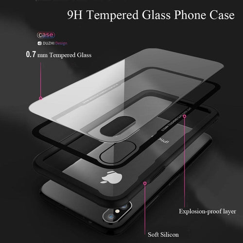 Herdet Glass iPhone Etui | Luvikno