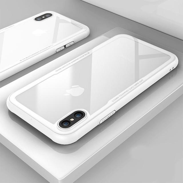 Herdet Glass iPhone Etui | Luvikno