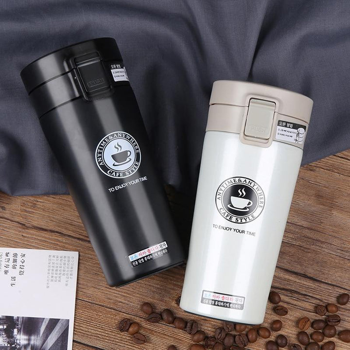 Kaffe På Farten - Dobbelvegget Vakuum Termomugg | Luvikno
