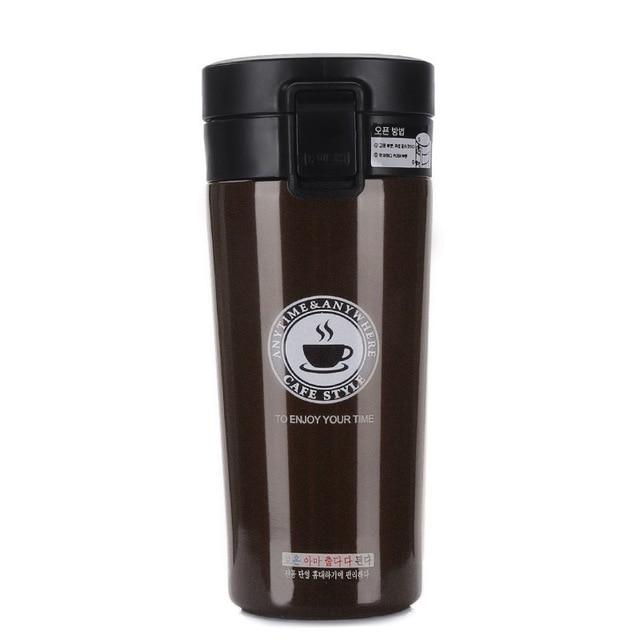 Kaffe På Farten - Dobbelvegget Vakuum Termokopp | Luvikno