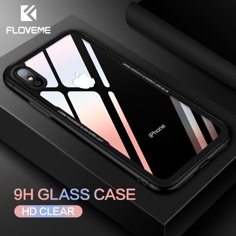 Herdet Glass iPhone Etui | Luvikno