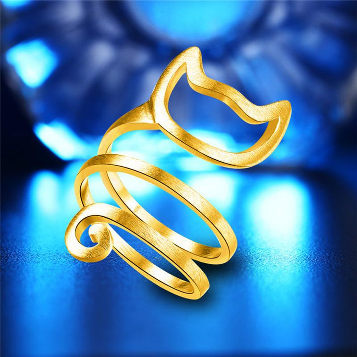 CatCling - Spiral Kat Ring | Luvikno