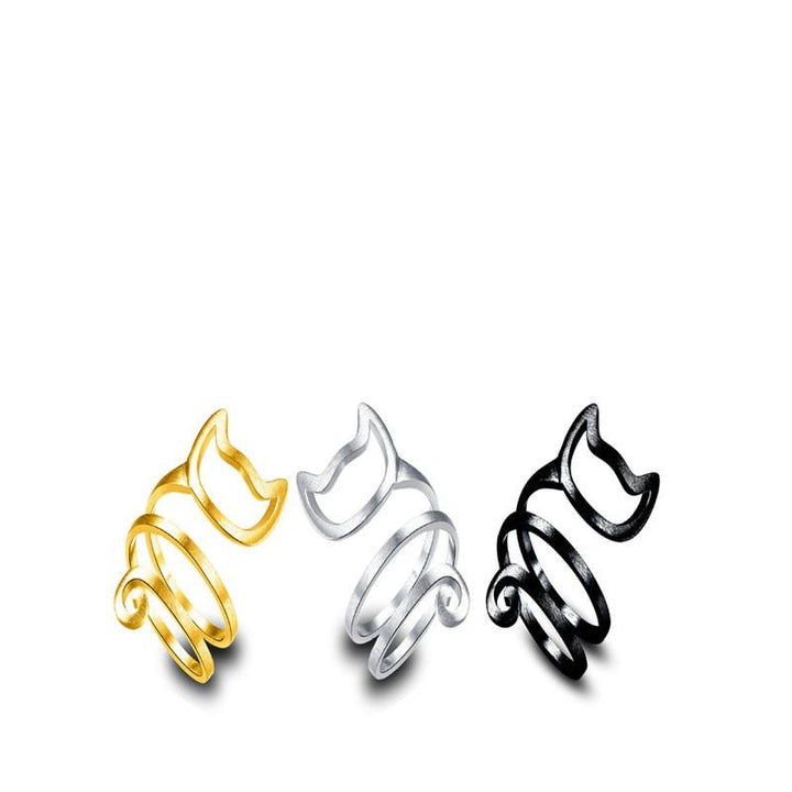 CatCling - Spiral Kat Ring | Luvikno