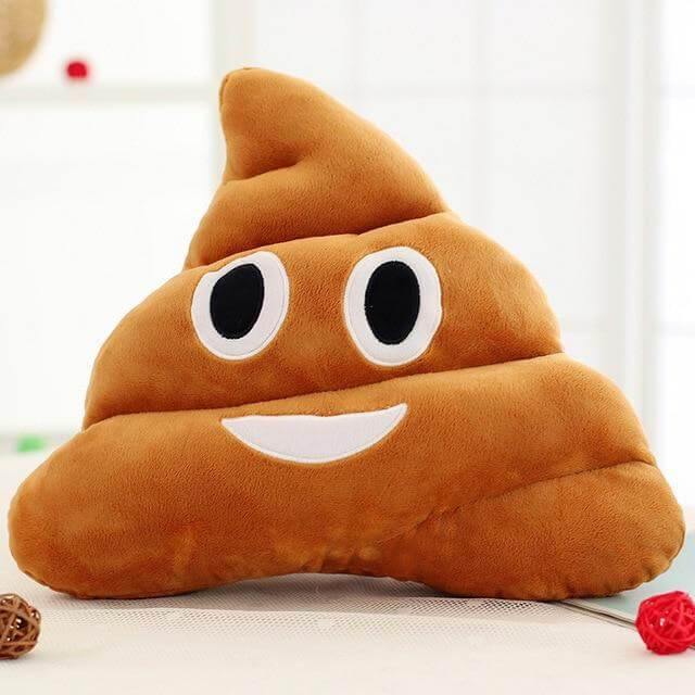 Poop Face Emoji Puter | Luvikno