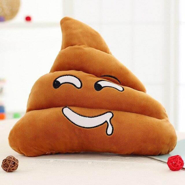 Poop Face Emoji Puter | Luvikno