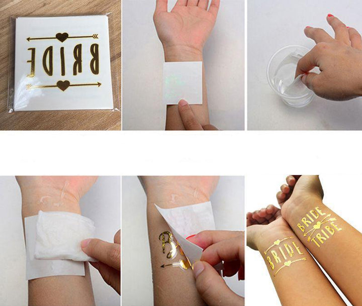 Jungelparty Midlertidige Tatoveringer | Luvikno