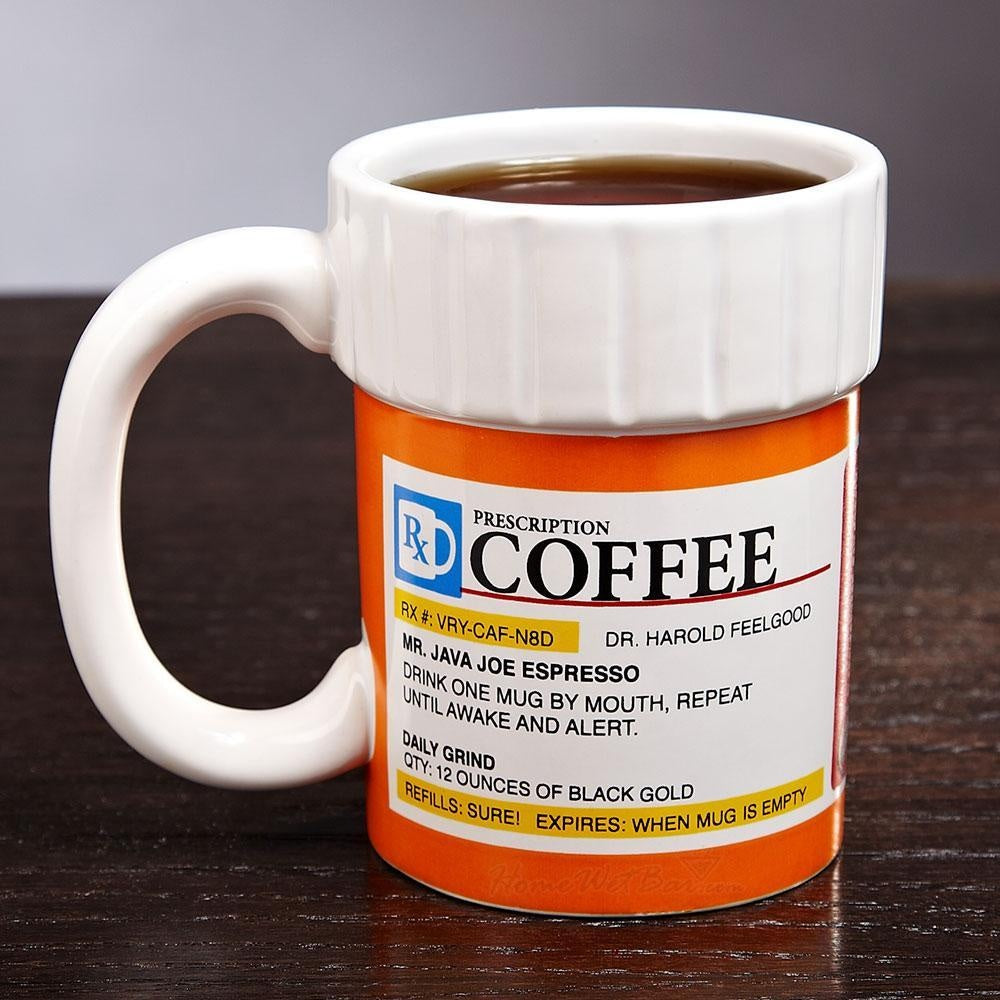 Caffeine Prescription Mug | Luvikno