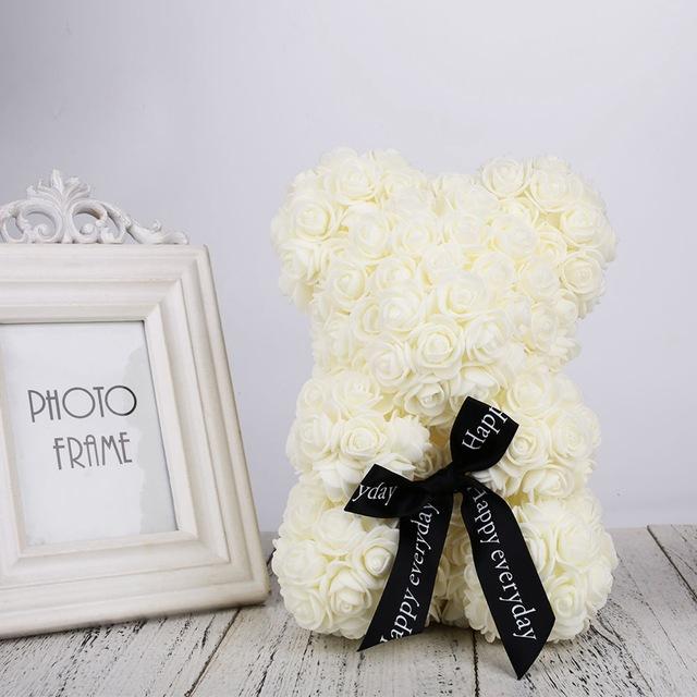 Valentine's Day Rosebud Bear | Luvikno