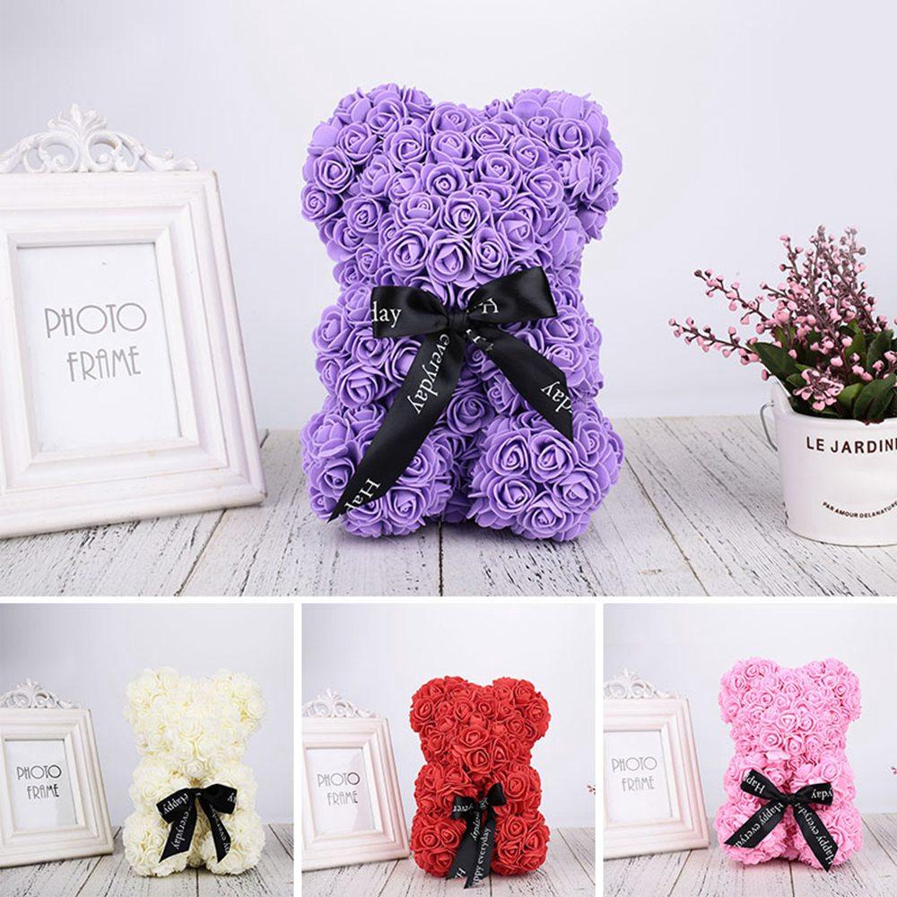 Valentine's Day Rosebud Bear | Luvikno