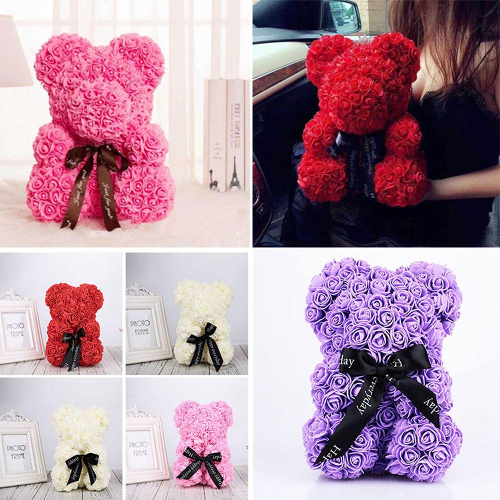 Valentine's Day Rosebud Bear | Luvikno