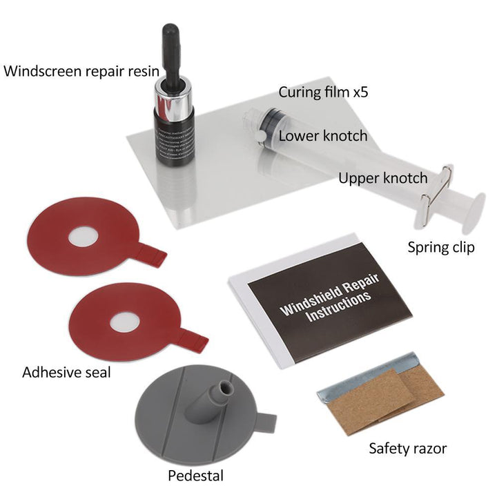 Automotive Glass Nano Repair Fluid | Luvikno