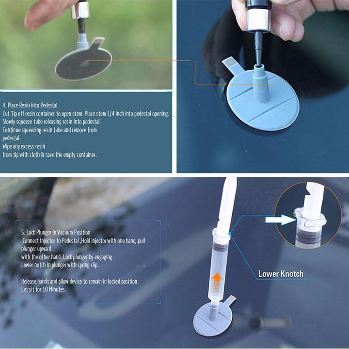 Automotive Glass Nano Repair Fluid | Luvikno