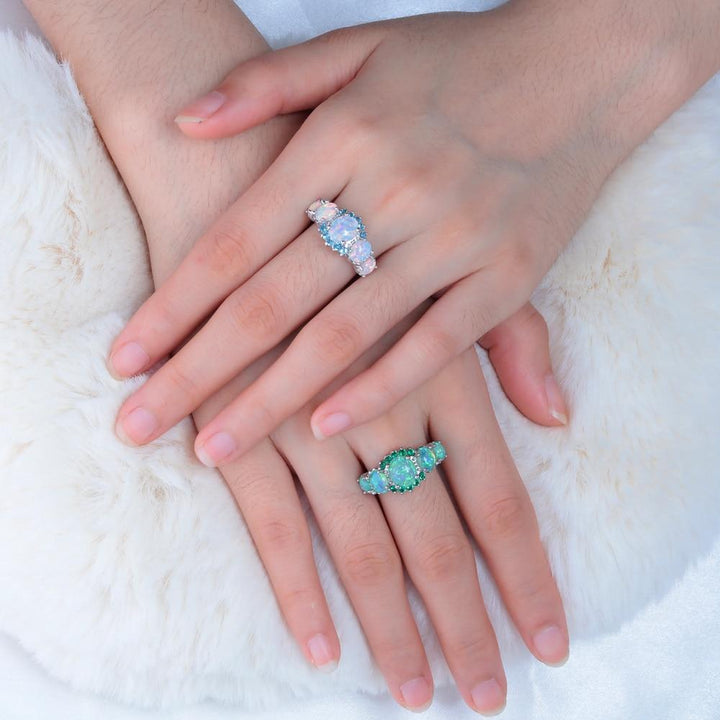 Lux - Fire Opal Granatring | Luvikno