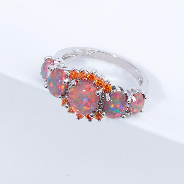 Lux - Fire Opal Granatring | Luvikno