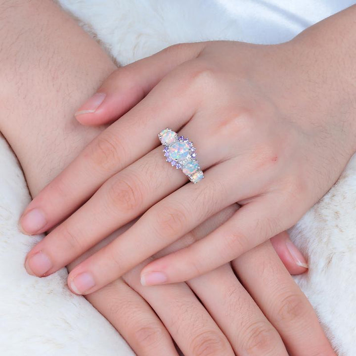Lux - Fire Opal Granatring | Luvikno