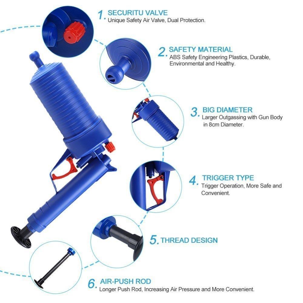 Kraftig Air Power Drain Blaster | Luvikno