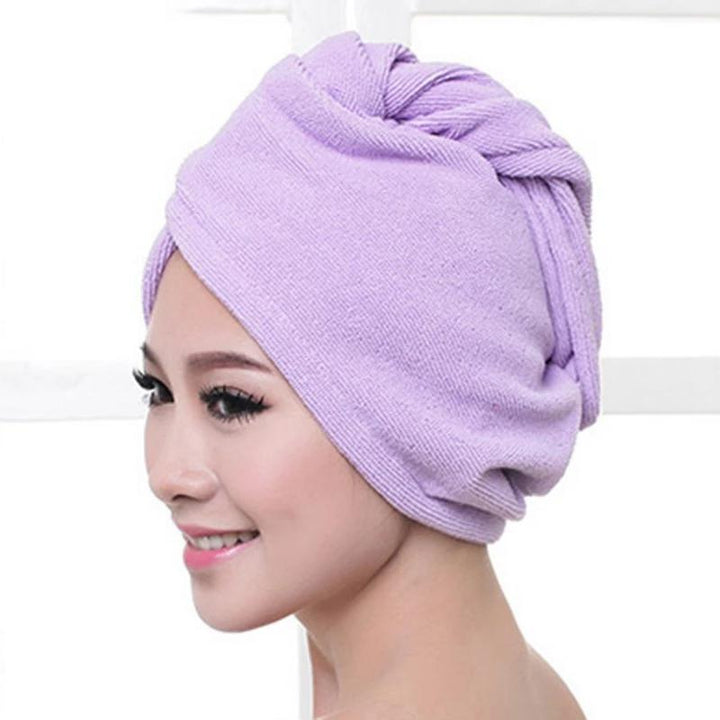 Dry Fast Hair Wrap Towel | Luvikno