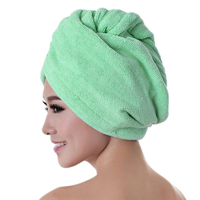 Dry Fast Hair Wrap Towel | Luvikno