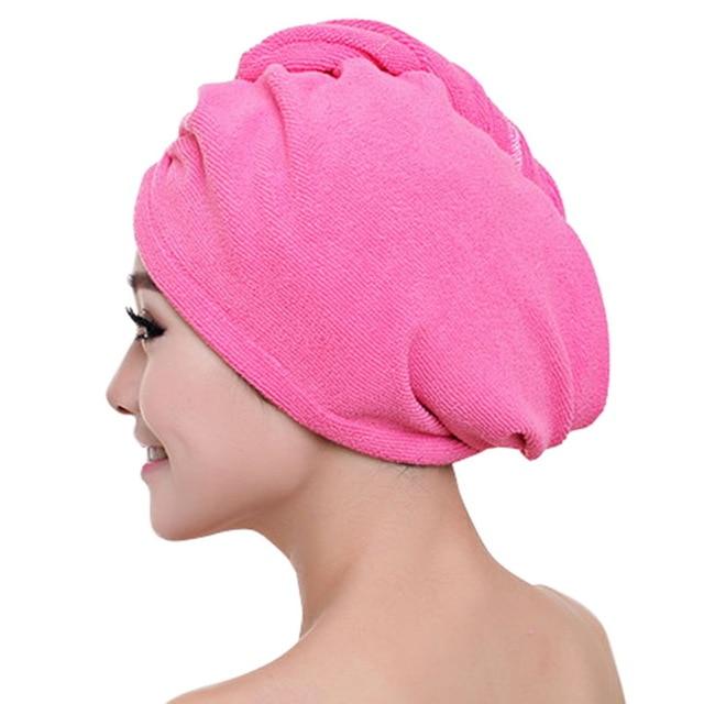 Dry Fast Hair Wrap Towel | Luvikno
