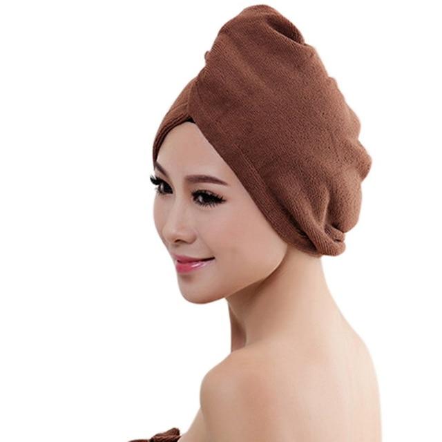 Dry Fast Hair Wrap Towel | Luvikno