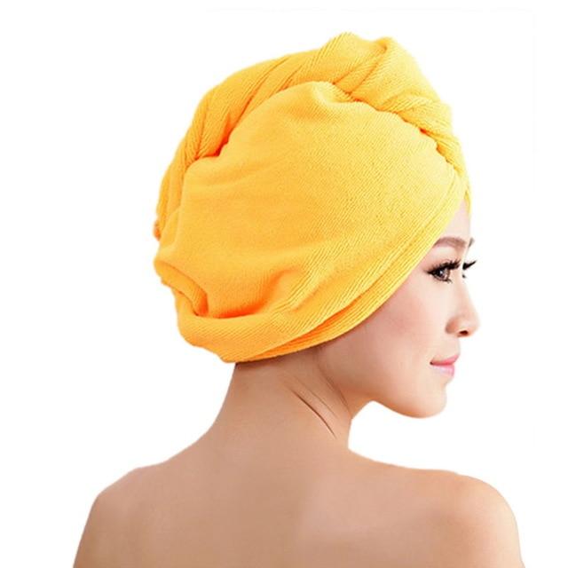 Dry Fast Hair Wrap Towel | Luvikno