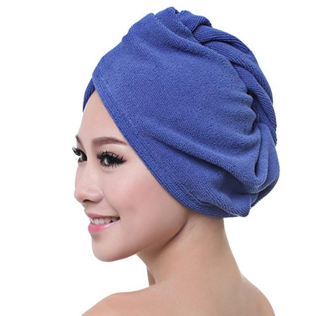 Dry Fast Hair Wrap Towel | Luvikno