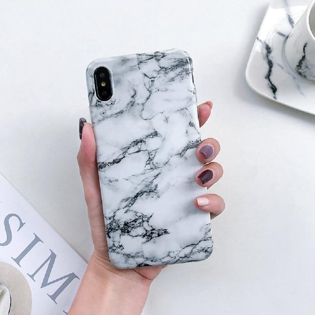 Ali - Soft Marble iPhone-deksel | Luvikno