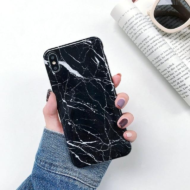 Ali - Soft Marble iPhone-deksel | Luvikno