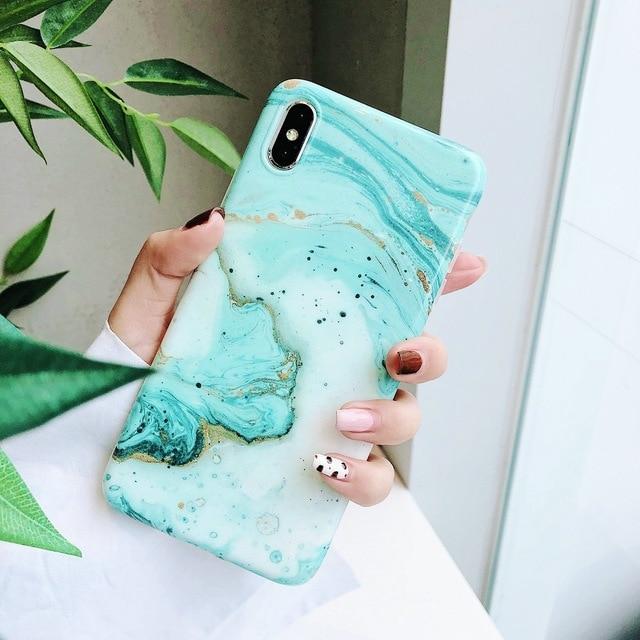 Ali - Soft Marble iPhone-deksel | Luvikno