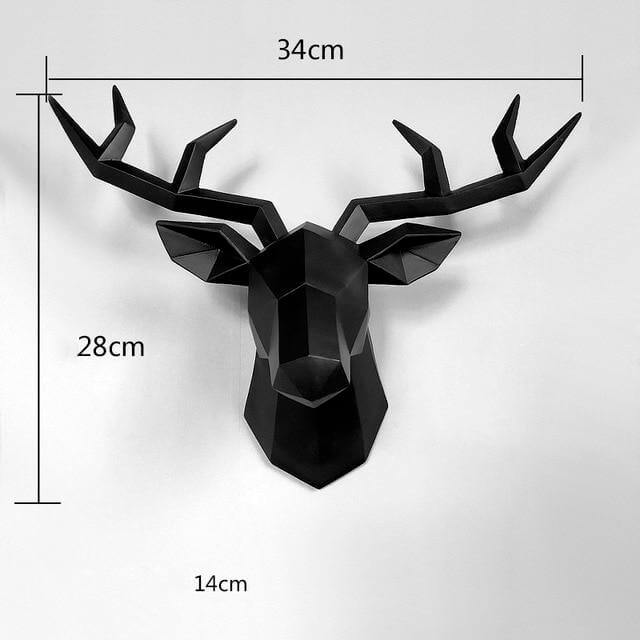 Deer Head Modern Home Decor | Luvikno
