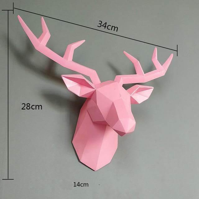 Deer Head Modern Home Decor | Luvikno