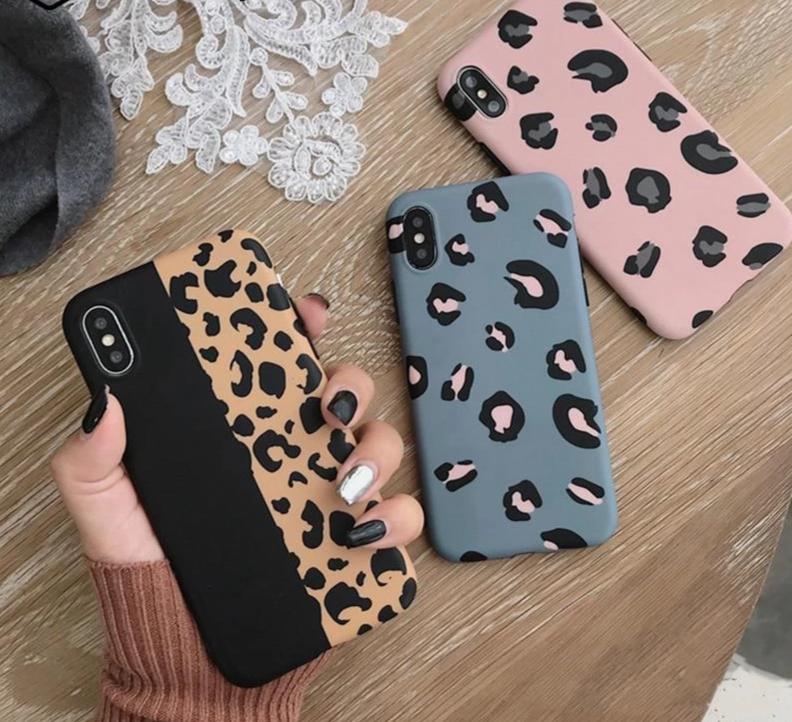 Luksuriøs leopardtrykk telefondeksel | Luvikno