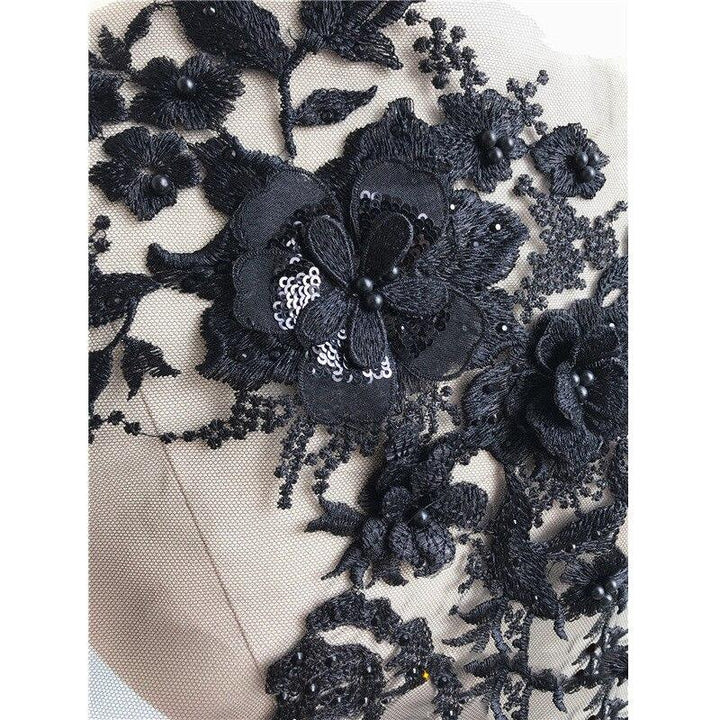 Brodert Perle Blomst Sybar Patching | Luvikno