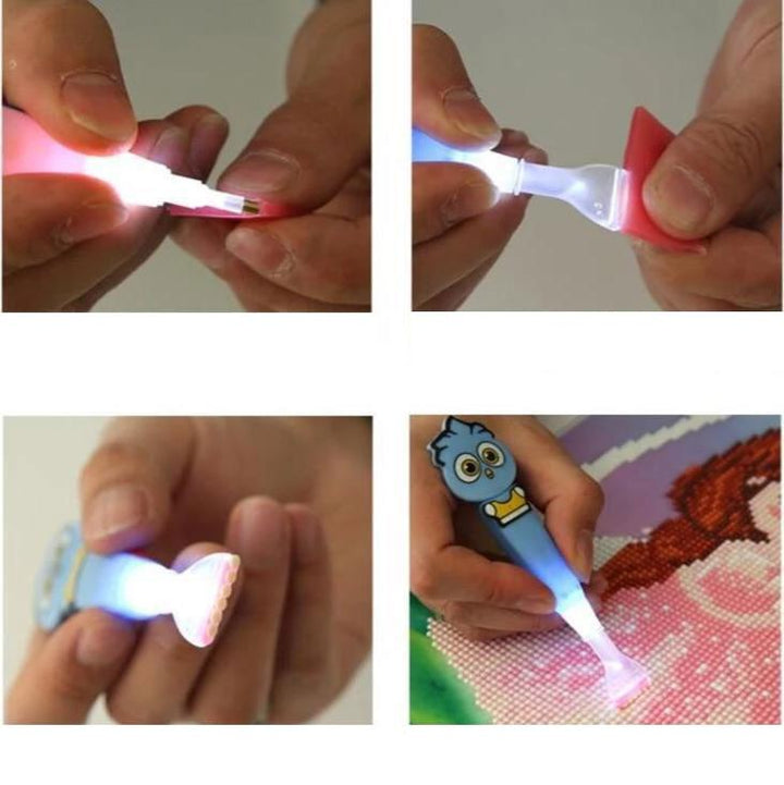Diamond Painting LED Penn | Luvikno