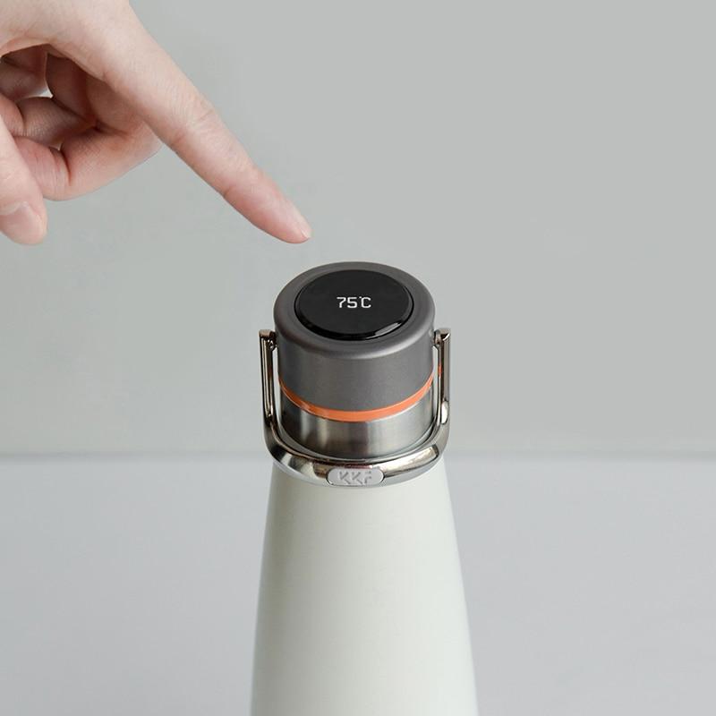 KlevaThermo - Temperaturskjerm Smart Termo Reise Flaske | Luvikno