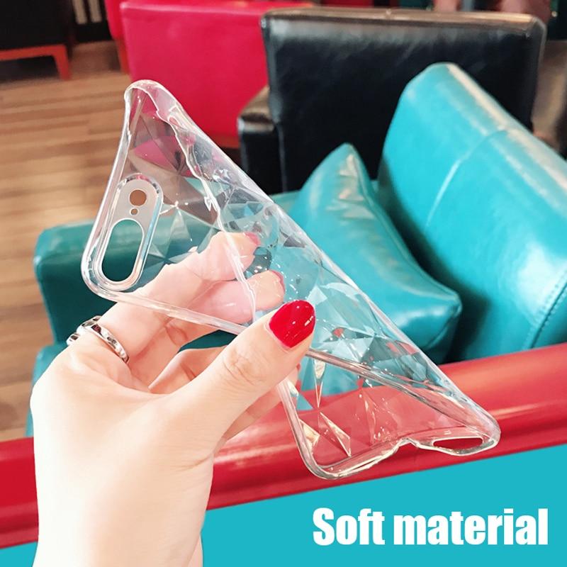 3D Diamant Form Mobiltelefon Deksel | Luvikno