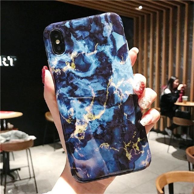 Ali - Soft Marble iPhone-deksel | Luvikno