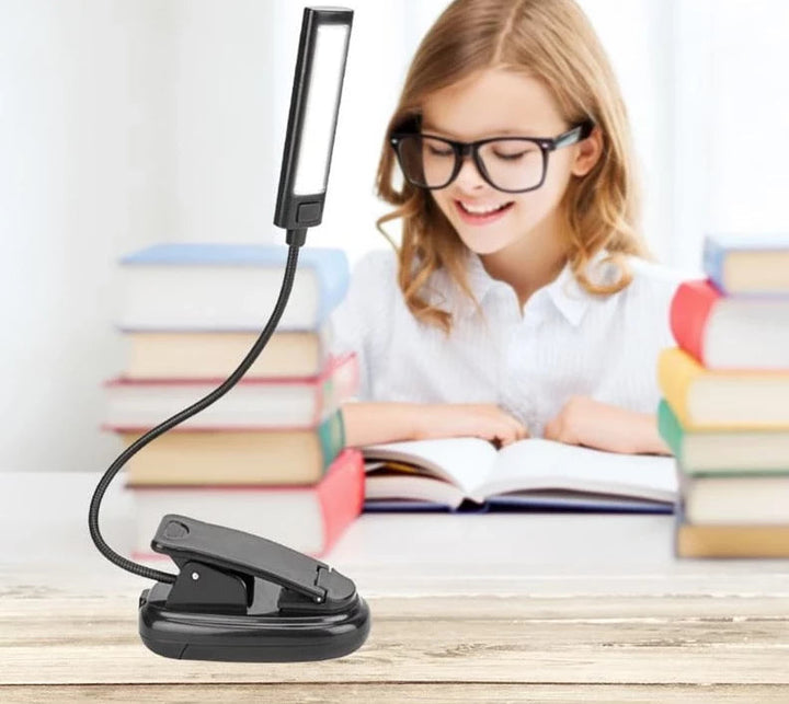 Study Buddy Light - Fleksible Armer Skrivebords Klem Lampe | Luvikno