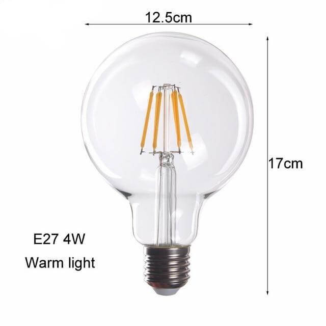 Nordic Retro Ring Vegglampe Speil | Luvikno