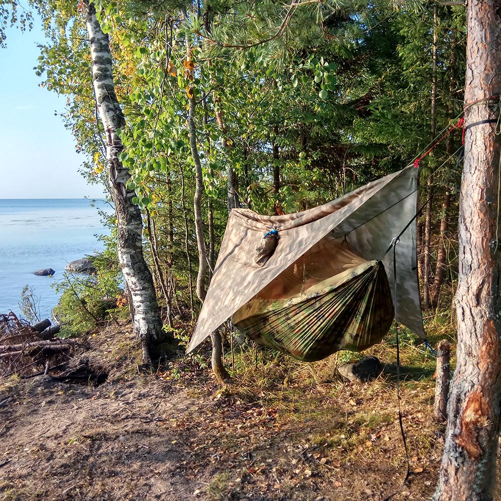 Camper - Myggnett Parachute Hengekøye | Luvikno