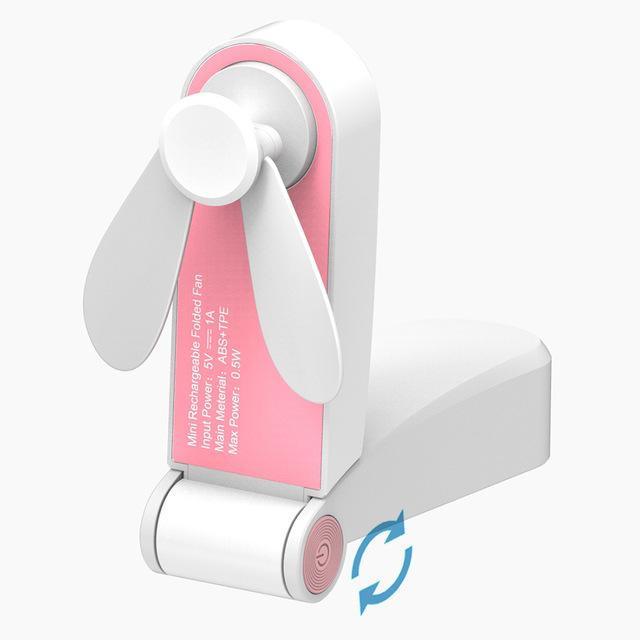 FanMe - USB-ladbar bærbar mini vifte | Luvikno